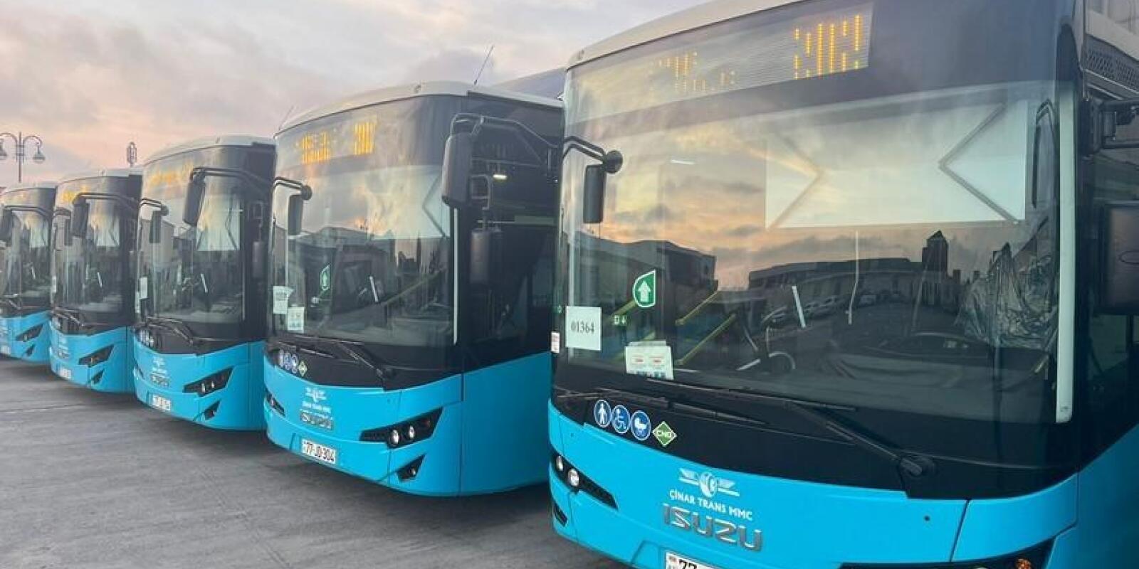 Xırdalandan Sumqayıta və Novxanıya hərəkət edən avtobuslar yenilənib